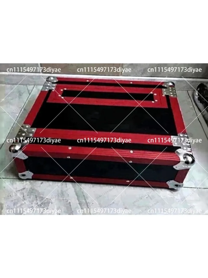 Large Screen Transmission Card Video Processor Aviation Case Suitcase Digital Power Amplifier Case 2U Rack Mount