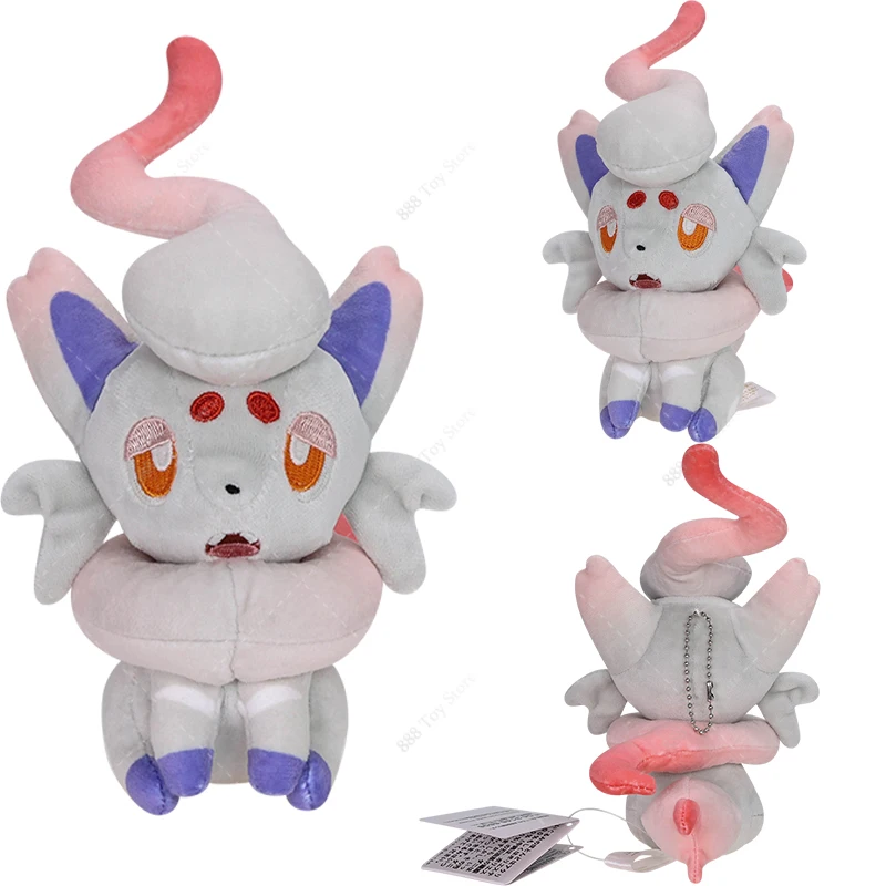 Nueva llegada Pokemon Hisuian Zorua juguetes de Peluche Anime Gastly Gengar Gyarados Cenicienta Lucario Groudon Peluche niños muñecas