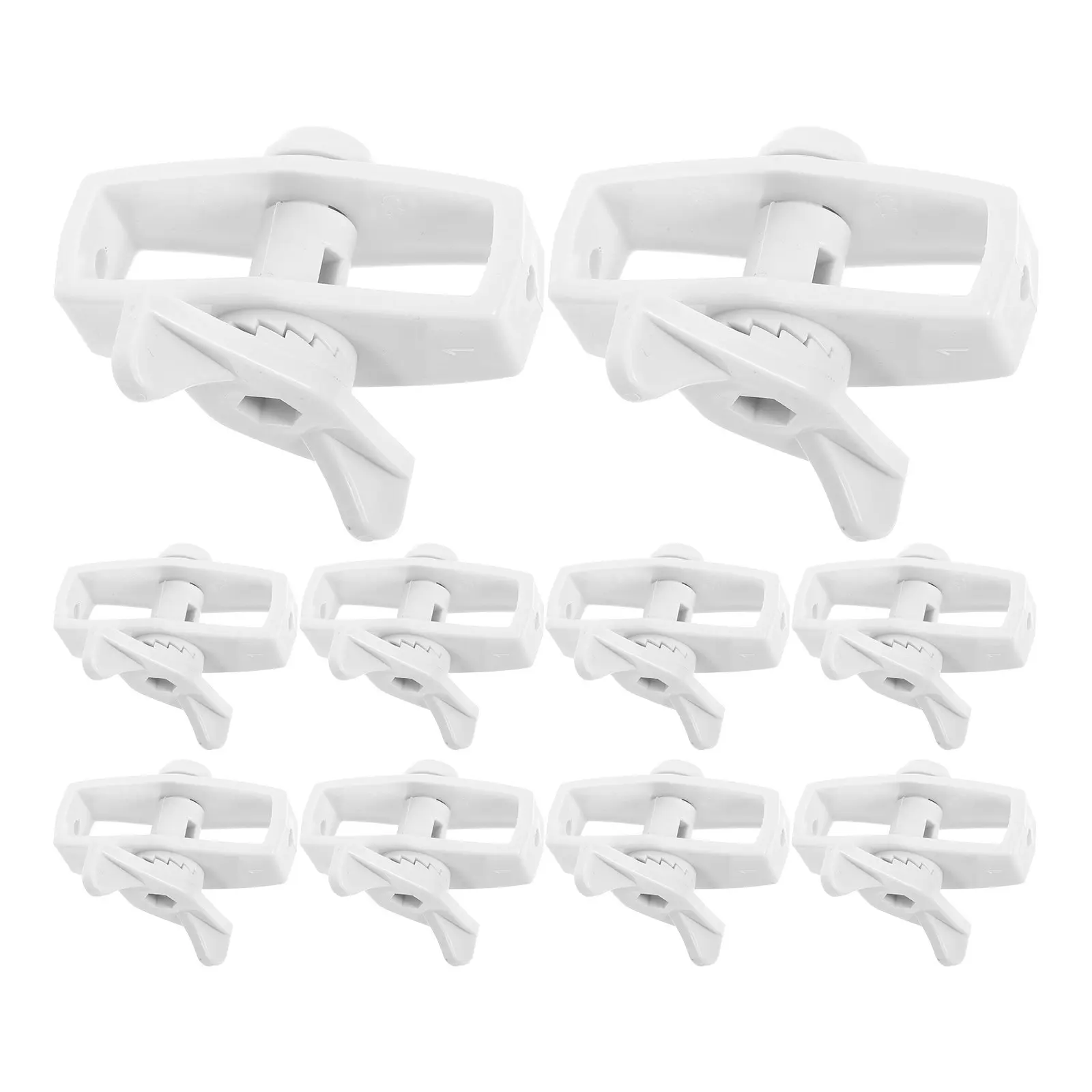 

10Pcs Electric Fence Tightener Wire Tensioner Insulator Heavy Duty Plastic Cord Tensioners for Farm Garden Agricultural Fence