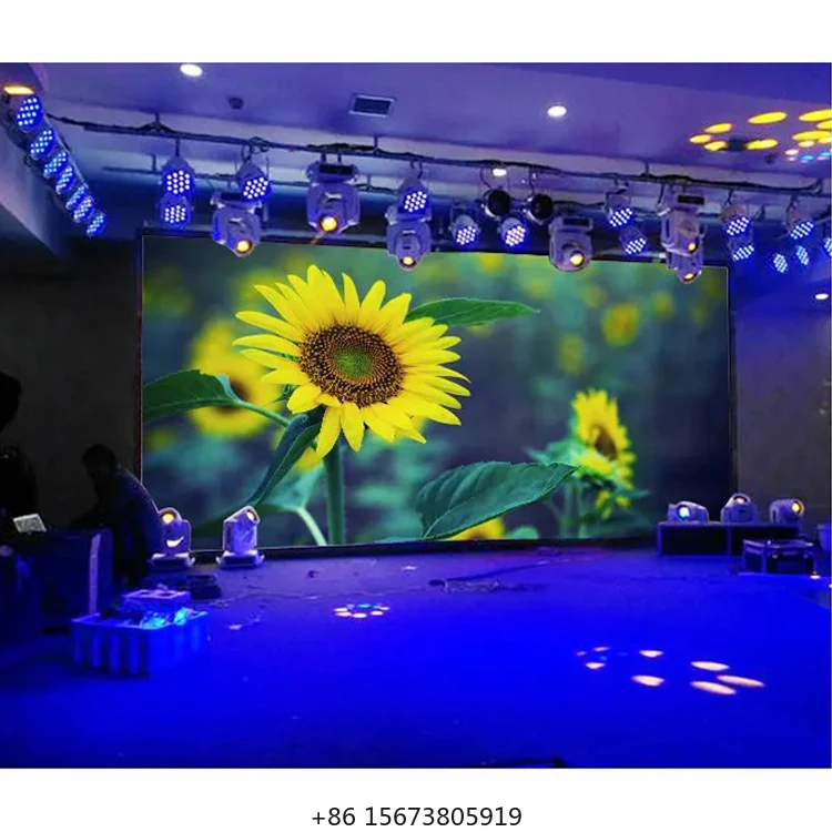 

LED Video Wall Indoor Outdoor Capacitive P3.91P4.81 LED Screen Panel Rental Events Stage Background LED Display Screen