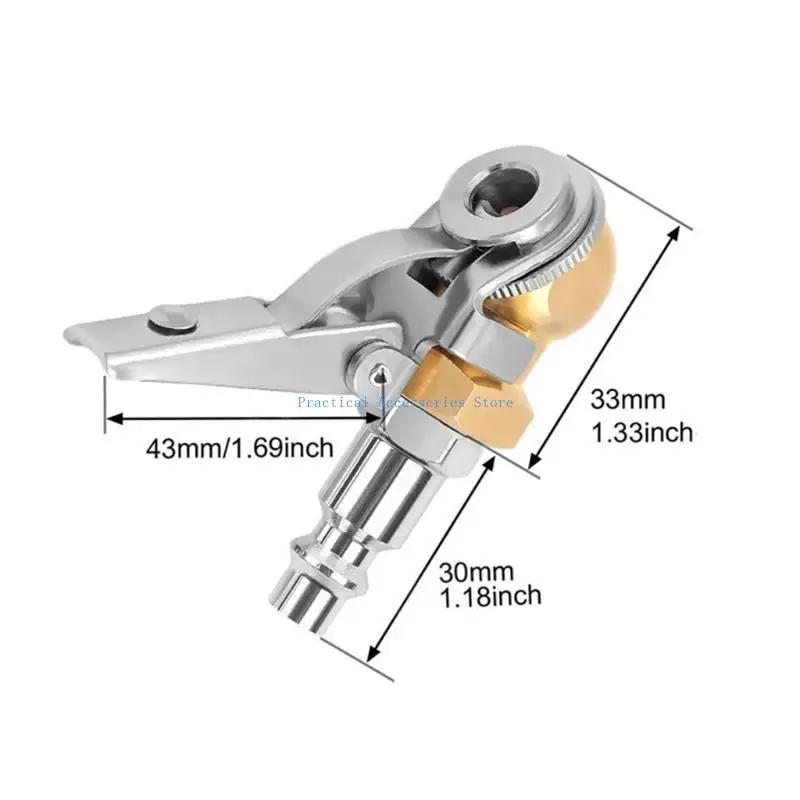 Universal Universal Tire Clip на шариковом воздушном шланге для ремонта шин на яхло
