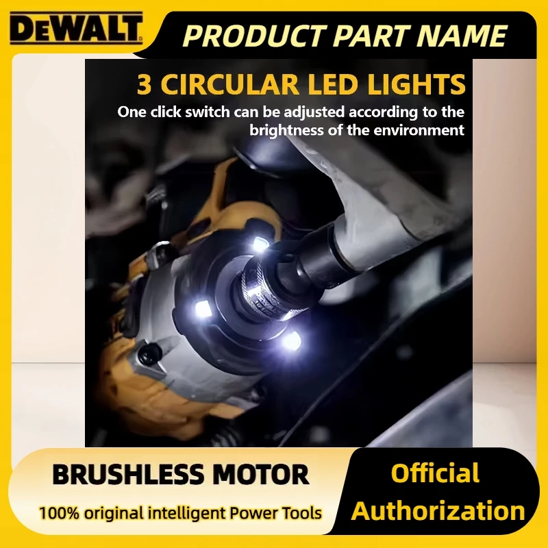 ديوالت 3250 دورة في الدقيقة مفتاح كهربائي لاسلكي 205N.m فرش تأثير وجع عزم دوران عالي أداة إصلاح الطاقة أدوات كهربائية ذكية #4