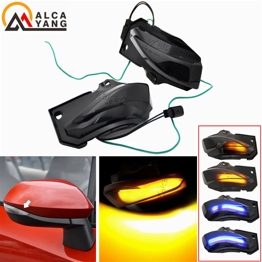 LED Dynamic Turn Signal Light For Toyota Corolla Sport 2019 2020 Sienta XP170 Yaris XP210 Rear View Mirror Sequential Lamp