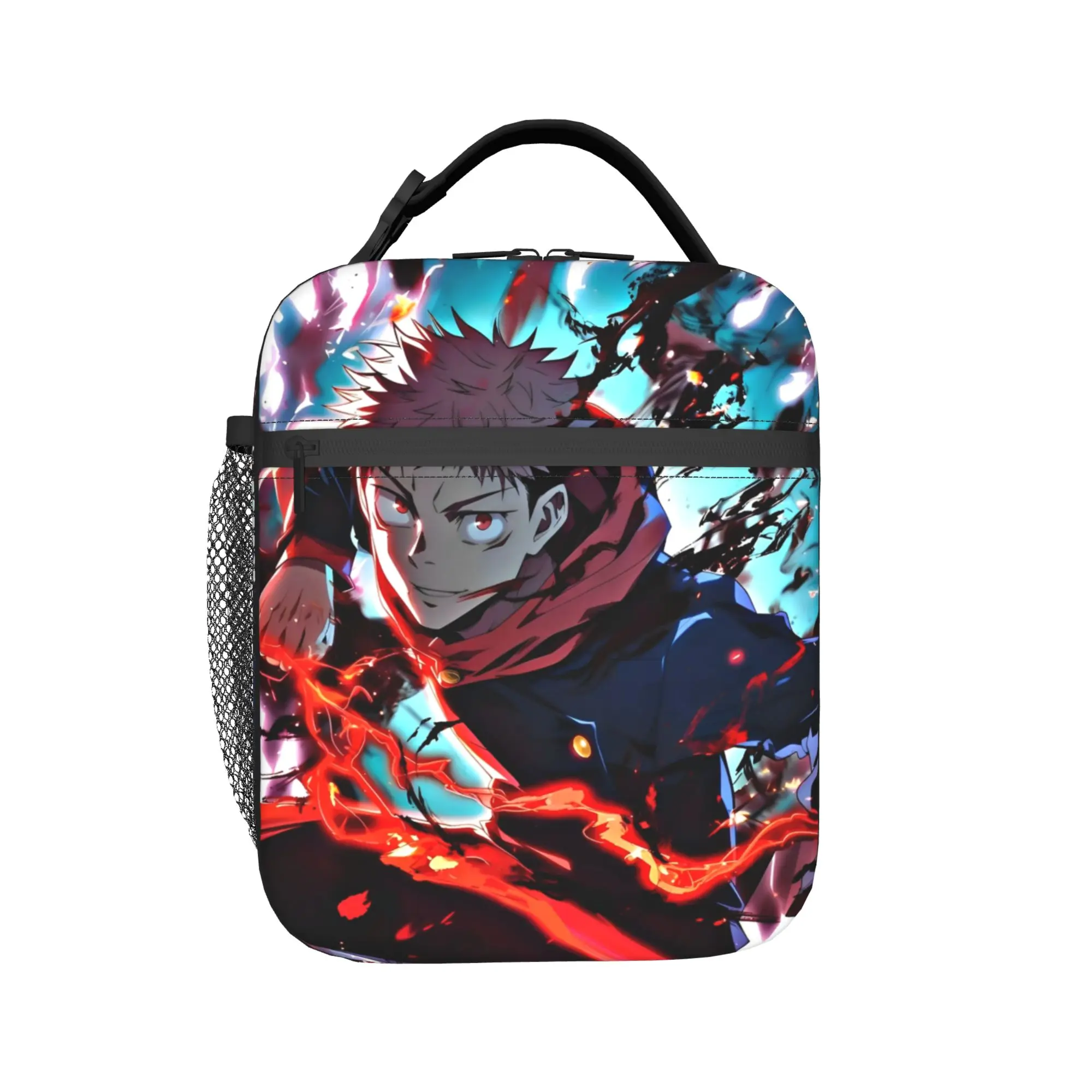 Yuji Itadori From  Insulated Lunch Bag Leakproof Jujutsus Kaisens Anime Reusable Thermal Bag Tote Lunch Box College  Travel