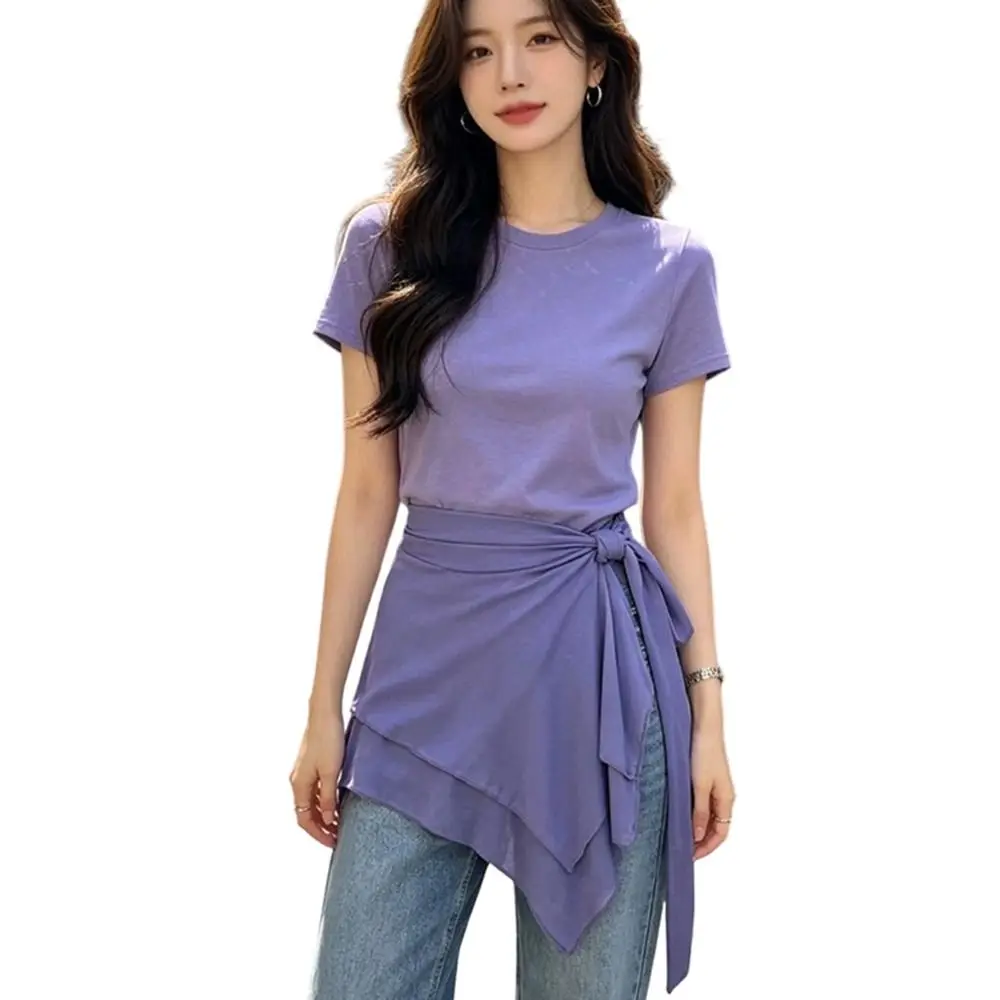 Layer Mesh Double Layer Apron Skirt Breathable Adjustable Tie Hip Cover Skirt Double Layer Casual Yoga Wrap Skirt Women