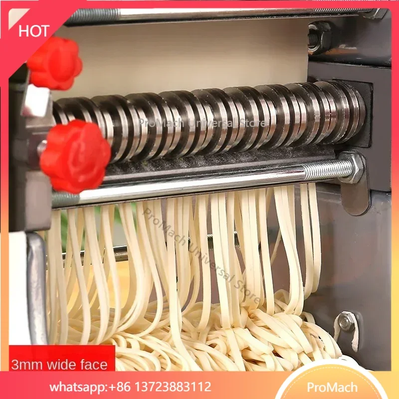 Desktop 220v Electric Noodle Machine Electric Press Manual Rolling Machine Dumpling Wrapper Wonton Wrapper