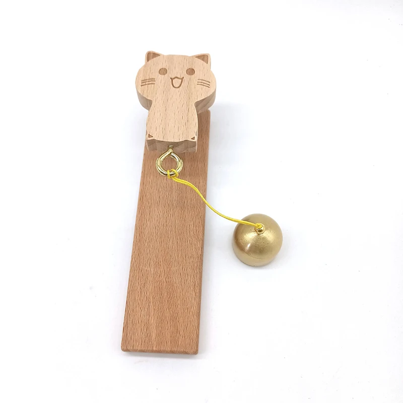 Door Opening Wind Chime Door Bell Garden Home Decor Gift Wooden Door Bell Shopkeeper Bell Hanging Decorative Delightful Sound