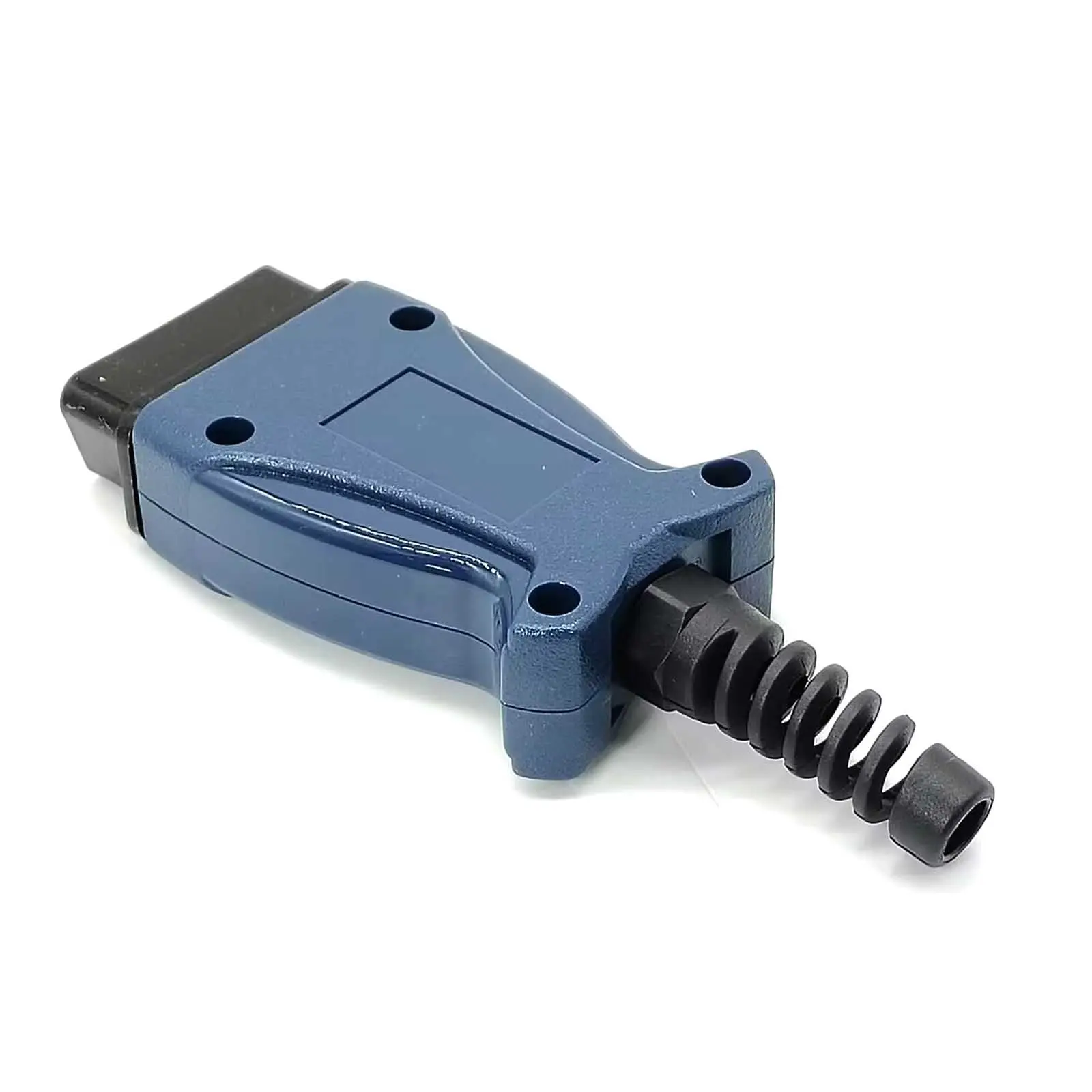 OBD2 Scanner 16 Pin Male Diagnostic Connector Plug with Shell SR & Screws for Car Auto Code Reader