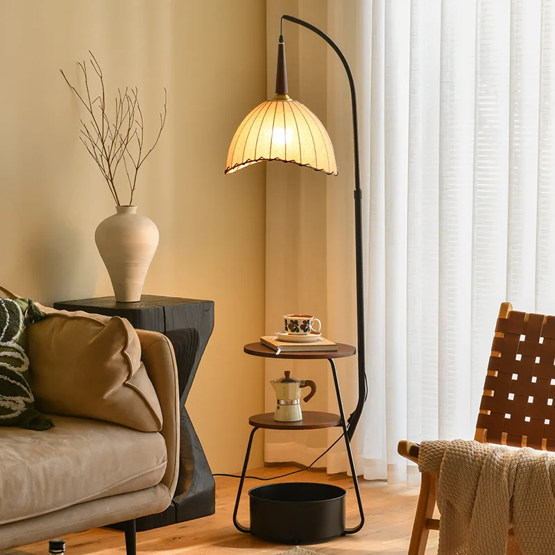 

Sofa coffee table ambient lamp Bedroom bedside table Shelf integrated desk lamp