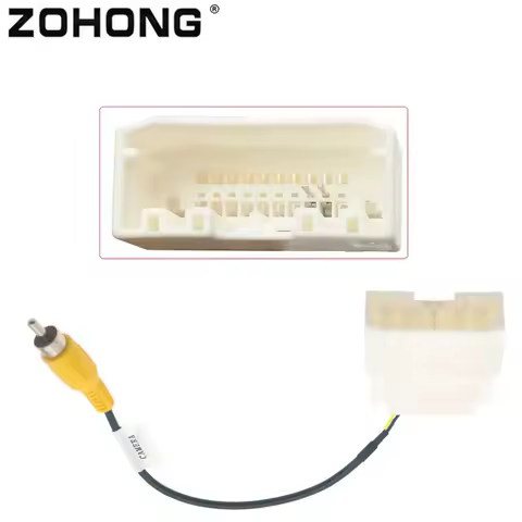 Reverse Original Car Camera Output Video Adapter Cable For Dodge Journey Grand Caravan RAM For Chrysler 300C Town&amp;Country 2008+