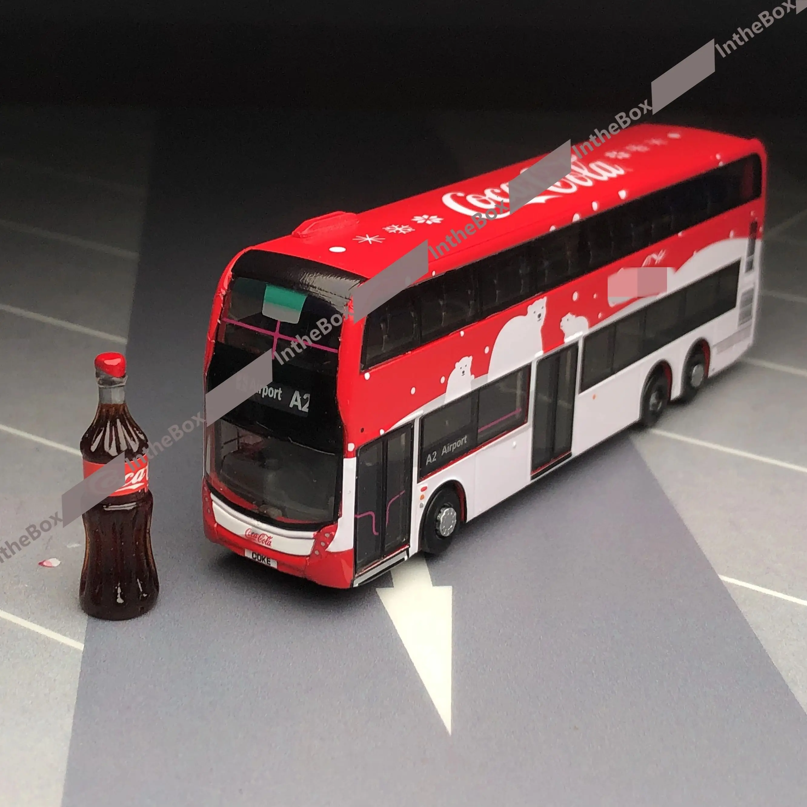 

Mini GT Store Tiny City E500 MMC FL 12.8M Coke (X' mas Bears) Bus Diecast Model Car Collection Limited Edition Hobby Toys1:110