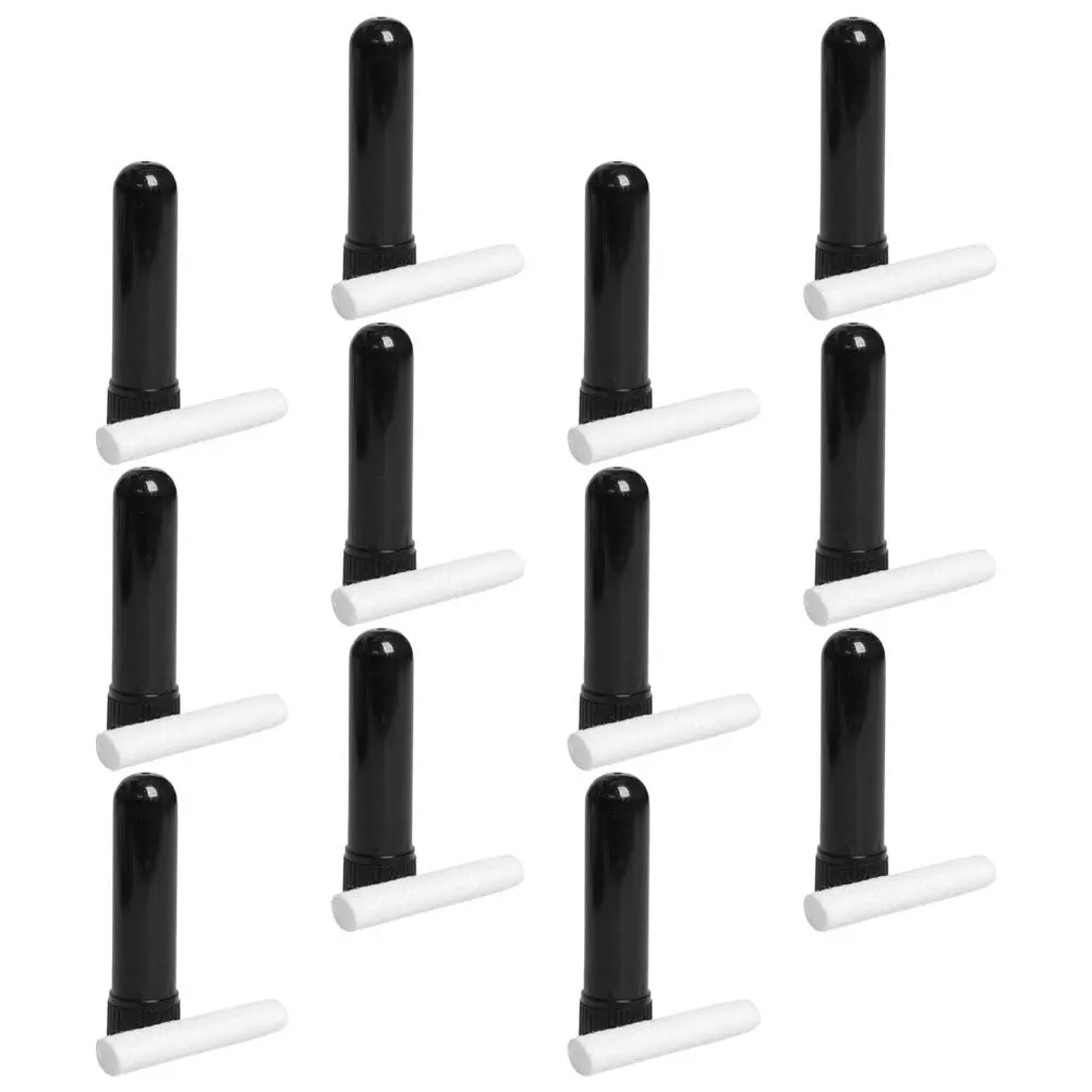 

Набор из 12 полированных портативных пустых тюбиков для эфирных масел (для носа), для ежедневного использования