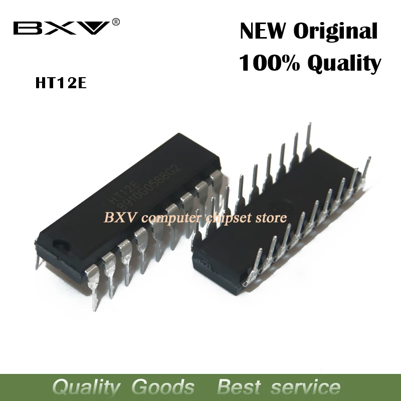 5PAIR 5PCS HT12D and 5PCS HT12E DIP18 HT-12D+HT-12E HT12 new original IC