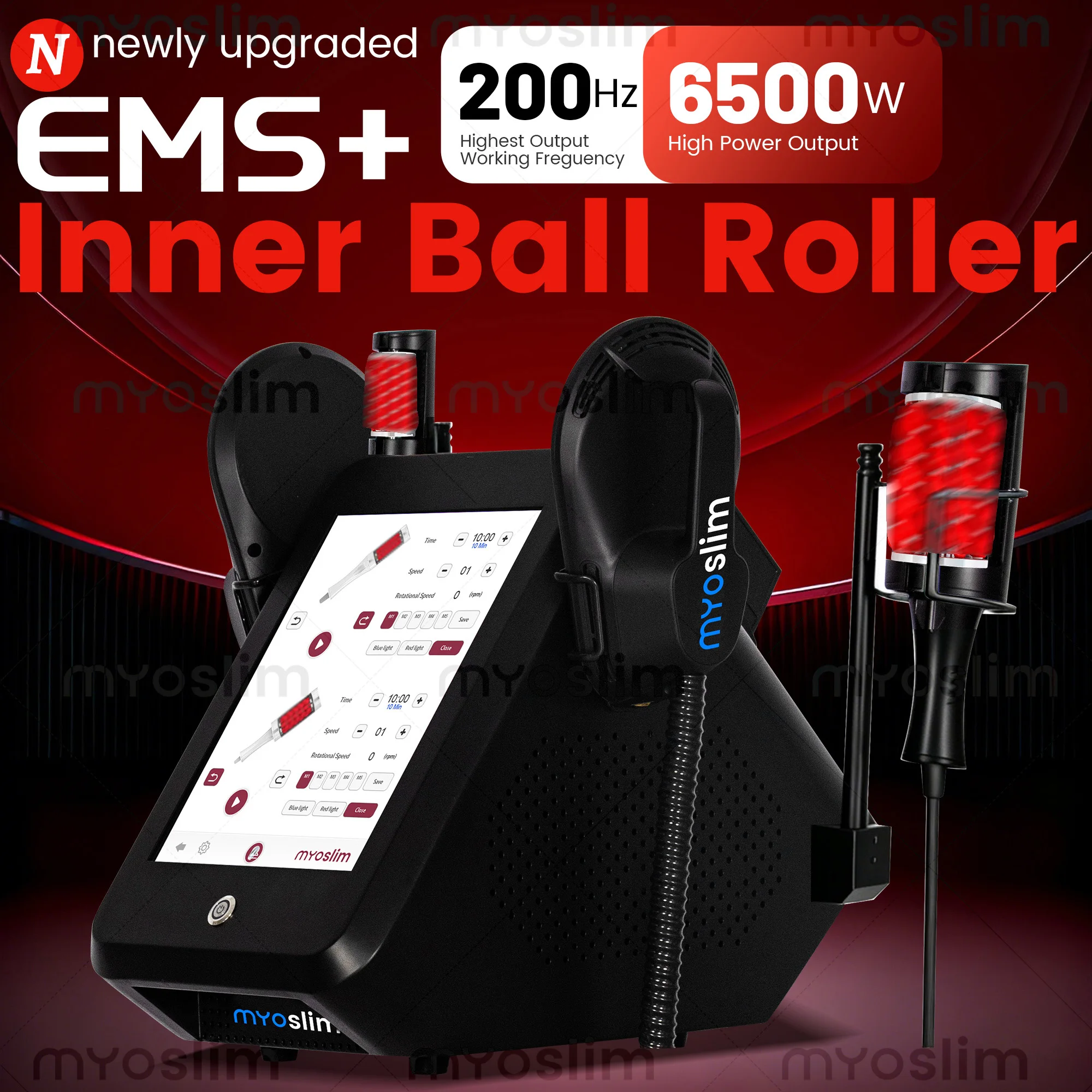360 Degree Vacuum Massage Machine Inner Ball Roller for Cellulite Weight Loss Body Slimming Fat Removal - 360 Degree Rolling Mus