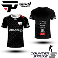 PaiN Gaming Club 2025 Uniforms Esports Jerseys CSGO Player Custom Tops Men's And Women's Breathable Sports T-shirts Boys' Tees