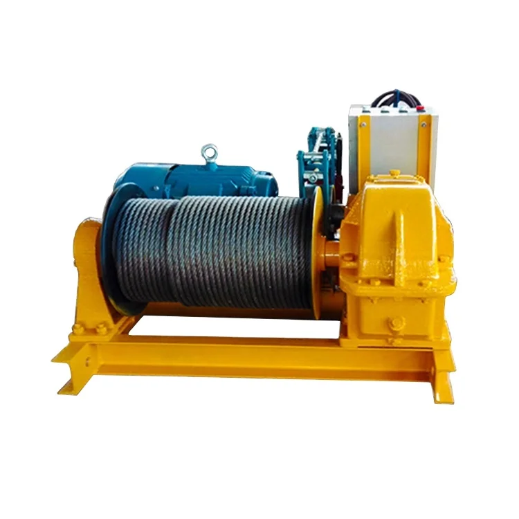 Customized 3 Phase Ship Pulling Large JM Model Low Speed Wire Rope Electric Marine Winch 30 Ton