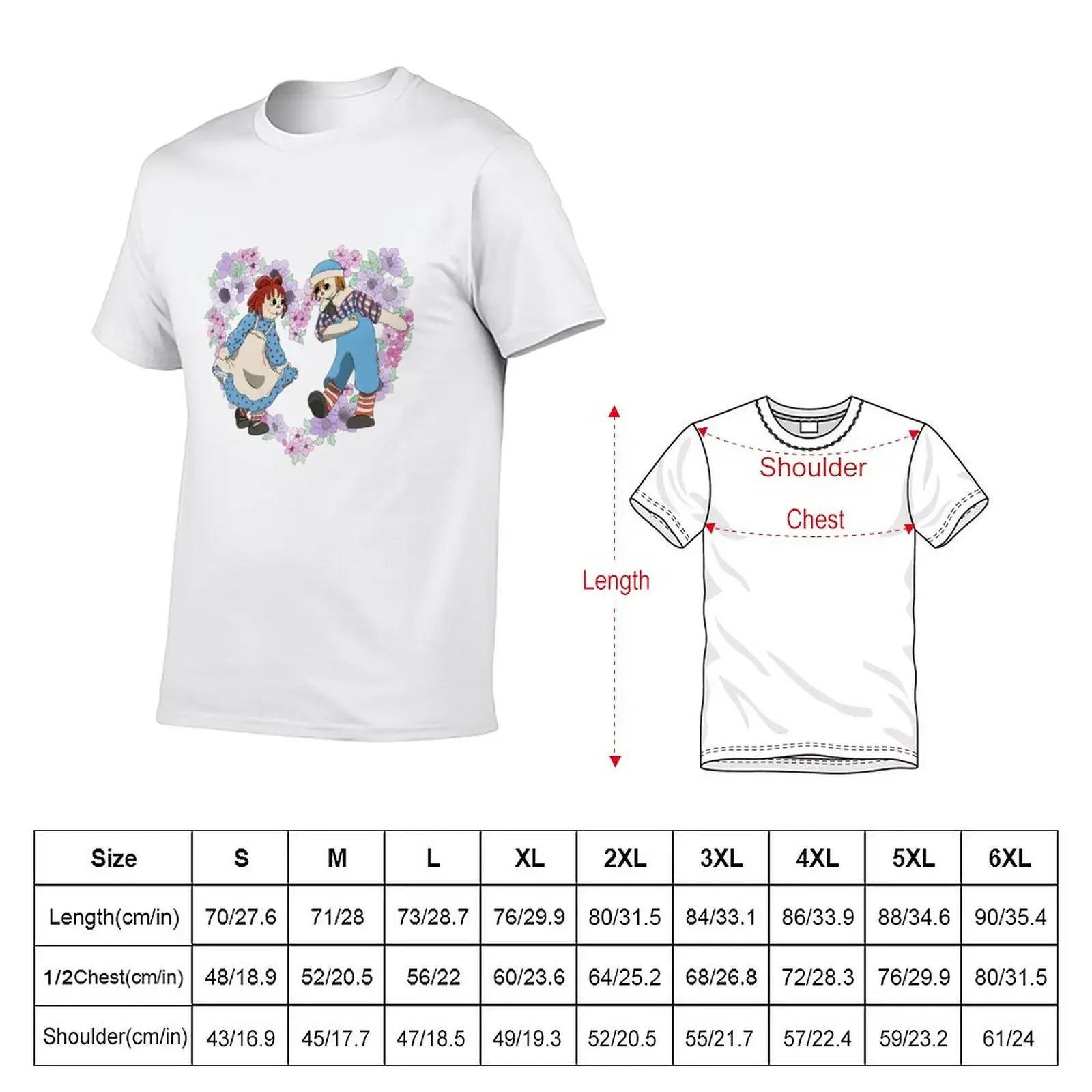 Candy Hearts and Paper Flowers T-Shirt sweat cute tops blanks t shirts for men graphic