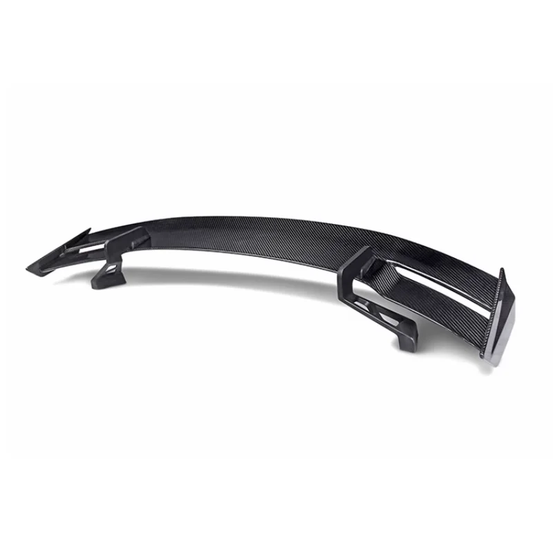 

High Quality Dry Carbon Fiber P-style Rear Spoiler Rear Fender For Audi R8 Body Kit Front Bumper Side Skirts Rear Bumper