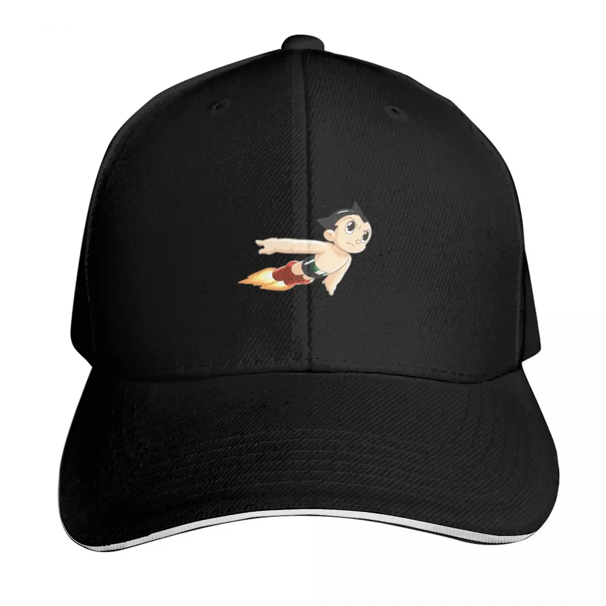 Astro Boy Baseball Cap Strapback Dad Hat Six Panel Structured Crown Sun Protection UPF 50+