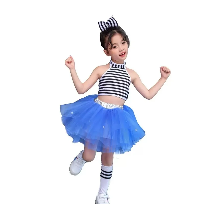 Kinder Mädchen Pailletten Halfter Ballett Tanz Tutu Kleid glänzende Gymnastik Trikot Glitzer moderne Latin Jazz Tanz Kostüm Tanz kleidung