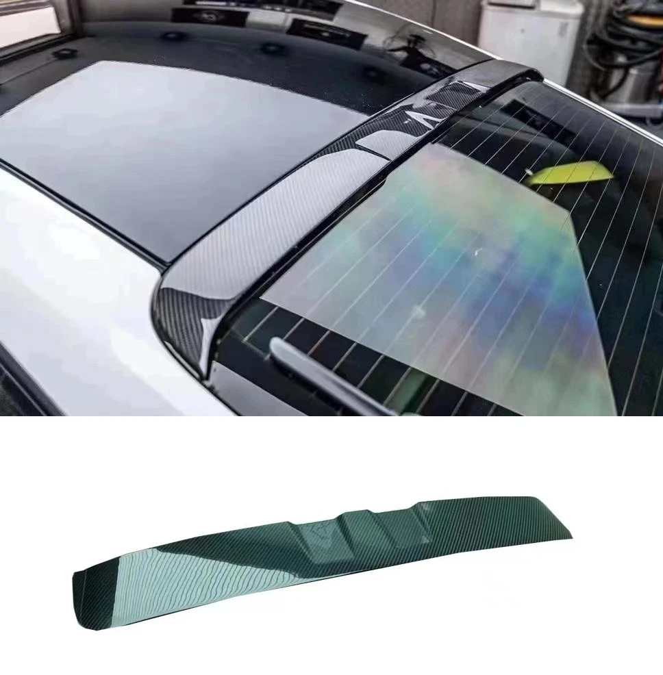 Real Carbon Fiber Interior Gear Shift Cover Door Handle Trim Mirror Cover Top Spoiler Body Kit Fit For Porsche 911 992 2019-2022