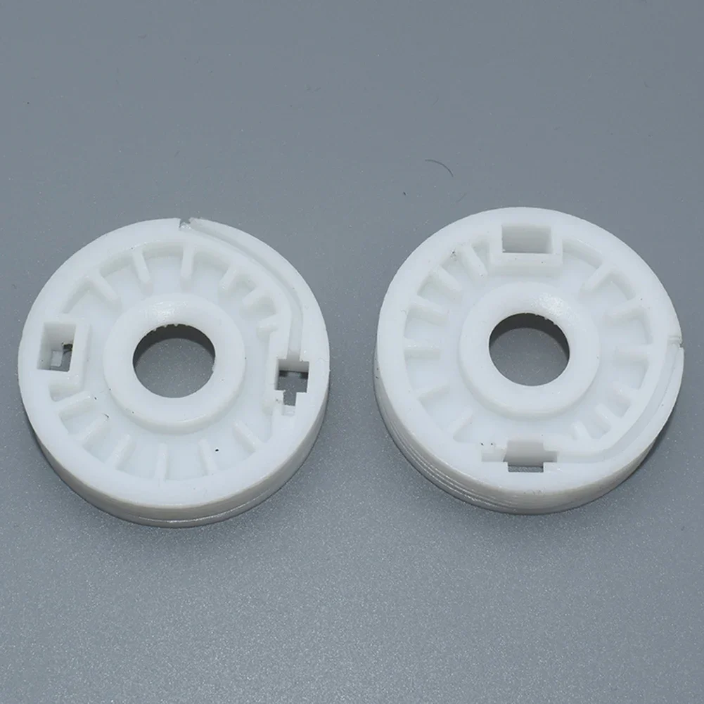 

For Window Regulator Repair Kit Rear Left Or Right 834702Y000 For Hyundai White Plastic Disc Buckle Easy DIY Installation