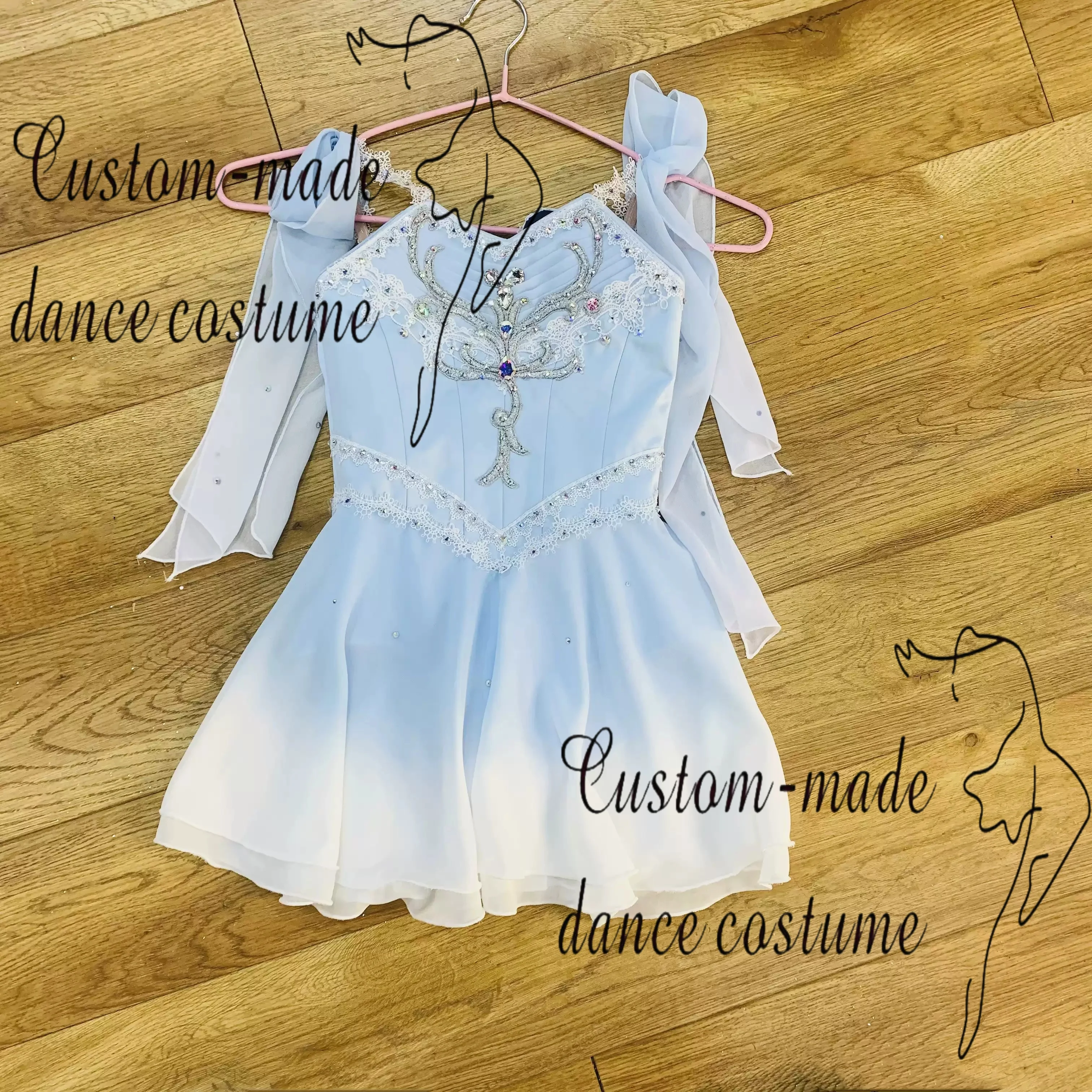 Cupid Little Angel Talisman Variations Ballet Dress Performance Dress Professional Customization