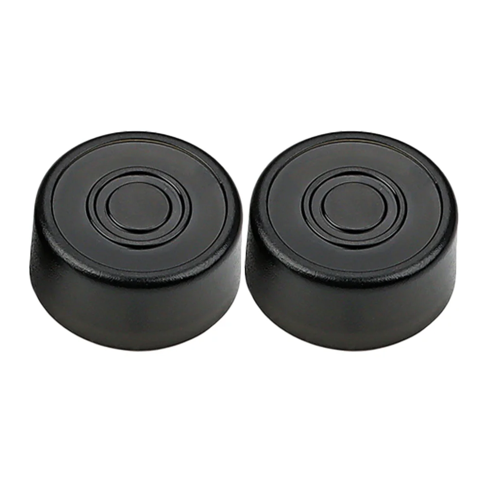 

2 Pcs Connector Effect Button Foot Pads Guitar Compressor Pedal Plastic Effects Footswitch Toppers