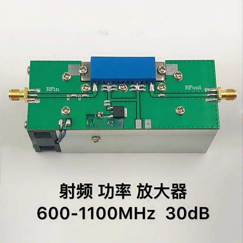 

RF, Power, Amplifier 600-1100MHz Gain = 30dB, Pout = 8W