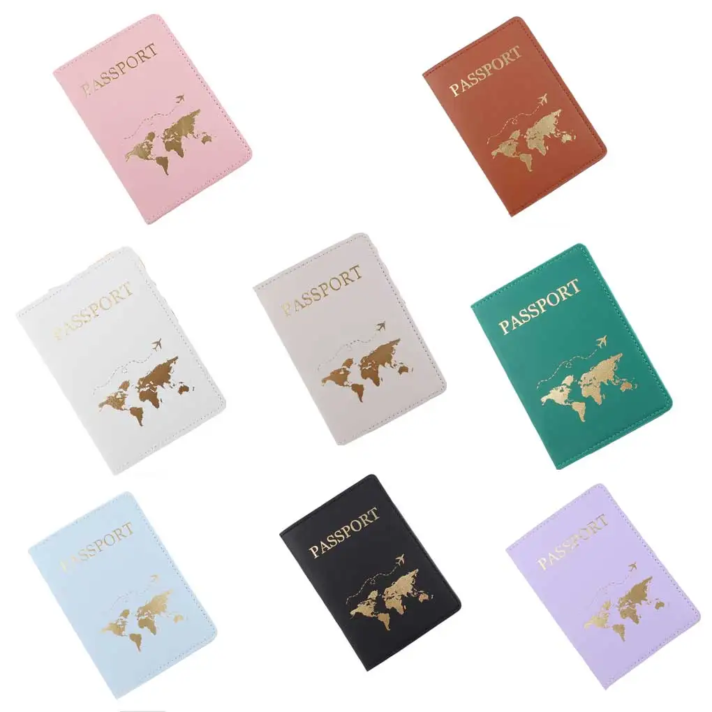 

Набор из 10 чехлов для паспортов: портативный защитный чехол-кошелек для документов и кредитных карт с элегантным дизайном