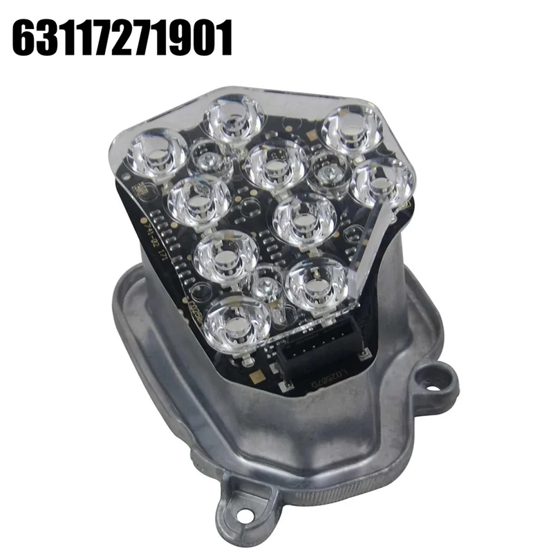 Módulo de giro de faro lateral izquierdo, indicador LED bi-xenón para BMW serie 5, F10, F11, 63117271901-2010, 2013