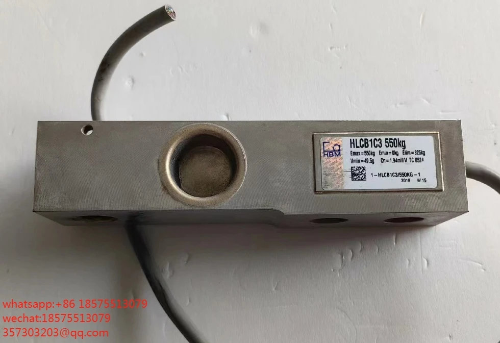 FOR HBM HLCB1C3 550kg Load Cell Weighing Sensor 1 PIECE