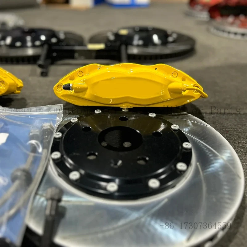

Brake Kit High Performance Racing Brake Kit Caliper Rotor Pads Brake Set for Wheels Above 17 Inches