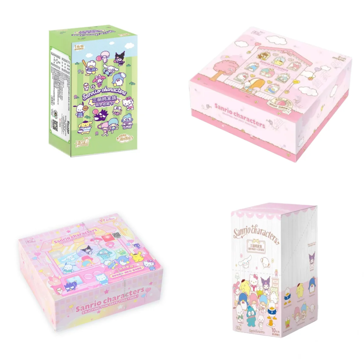 Hot Selling Genuine KAYOU Sanrio Family Card Blind Box Sanrio Peripheral Card Bag Card Cute Children's Gift