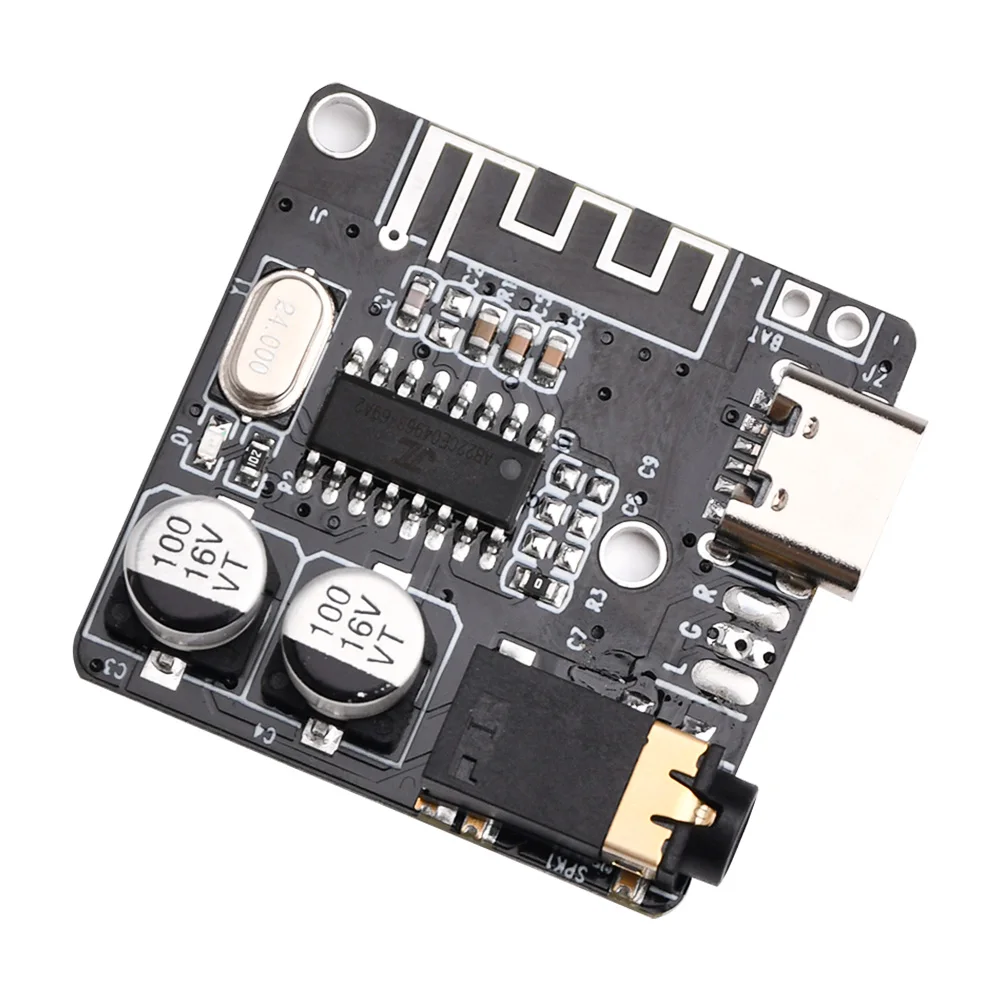 VHM-314 Bluetooth Audio Receiver Board Bluetooth 5.0 MP3 Lossless Decoder Board Wireless Stereo Music Module 3.7-5V