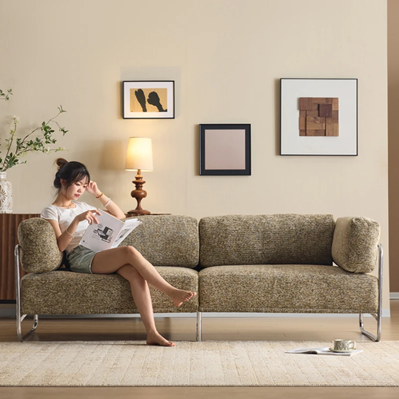 

French Modern Sofas Minimalist Family Living Room Lazy Sofas Designer Luxury Salas Y Sofas Muebles Elegantes Modernos Furniture