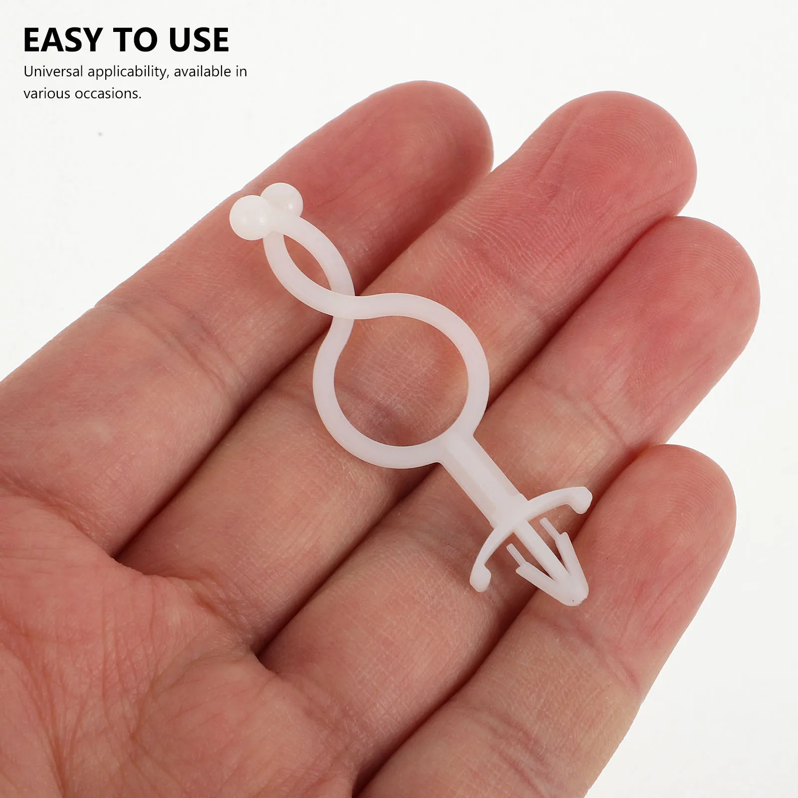 

100pcs Cable Clamp Small Wire Nylon Material Wire Management Clips Cord Fixing Organizer Automotive Wiring Wall Clips Fasteners