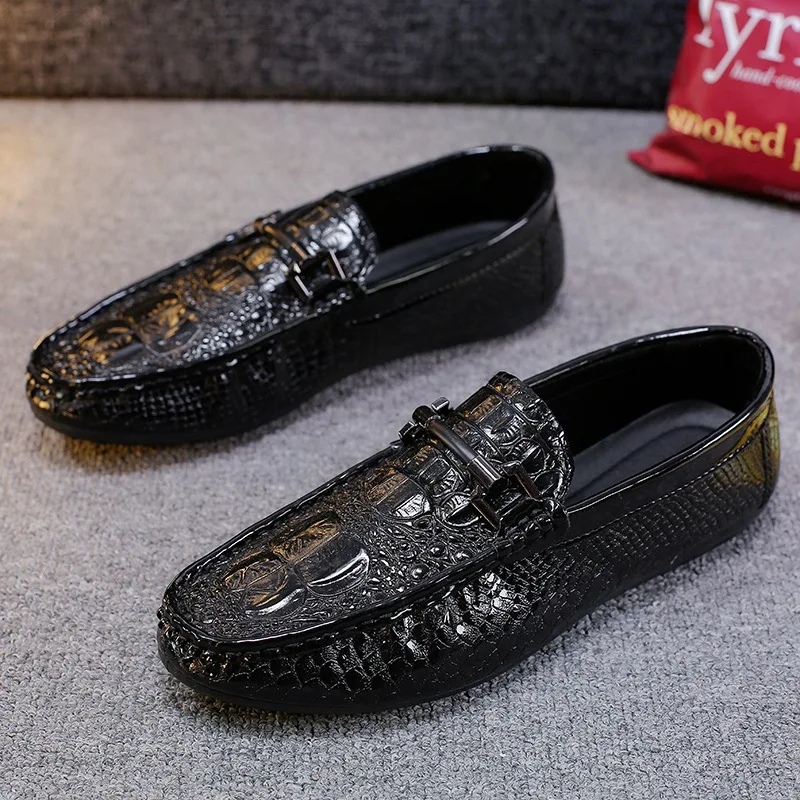 

2024 Newly Men's Summer Loafers Leather Soft Man Casual Slip-on Cutout Footwear Tenis Masculino Shoes Men Zapatos De Hombre