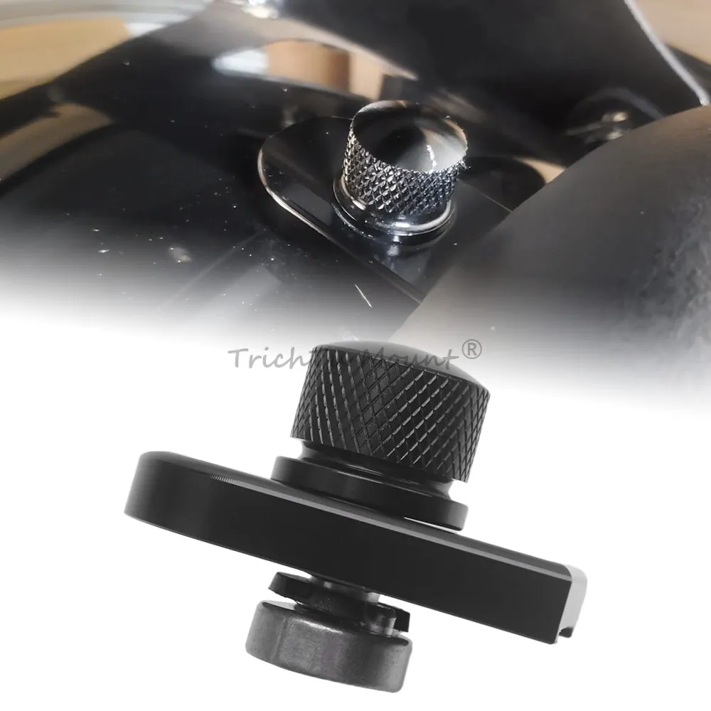 1 Set Seat Tab Cover Rubber Washer Knurled Bolt Seat Nut Kits Kits Fits For Harley Sportster Touring Softail Dyna Cvo 1996-2023