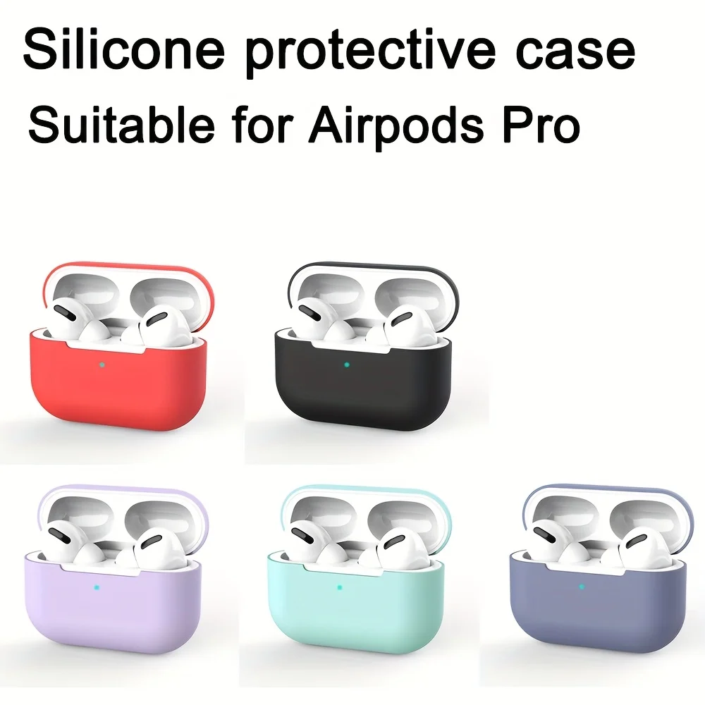Fall Für Apple AirPods Pro Kopfhörer Zubehör Drahtlose Bluetooth Headset Silikon Abdeckung Für AirPod Pro Coque Mit Reiniger Kit