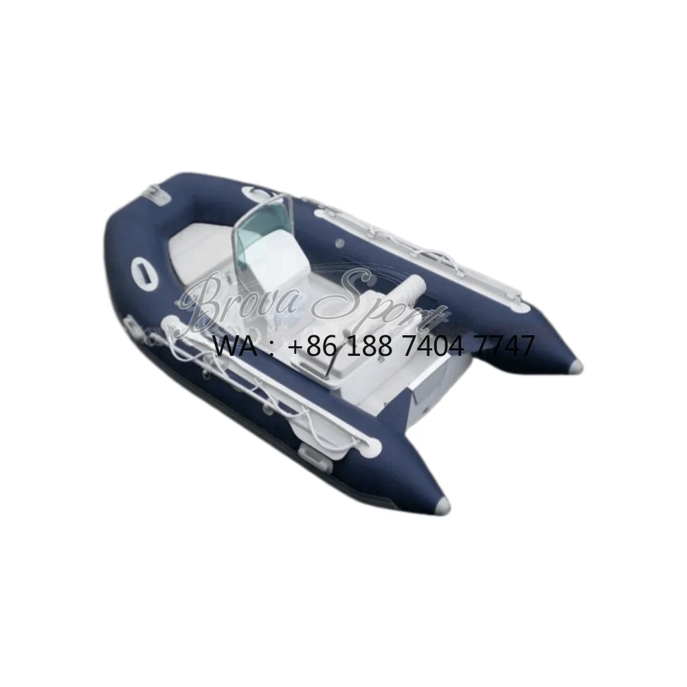 Best Fiberglass Inflatable Rigid Fishing Zodiac Sailing Hull Inflatable 330 Rib Boat Sale