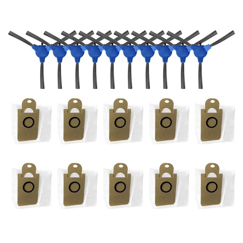 AB43-para Miwhole M9 Mini Robot aspirador cepillo lateral giratorio bolsa de polvo accesorios de repuesto