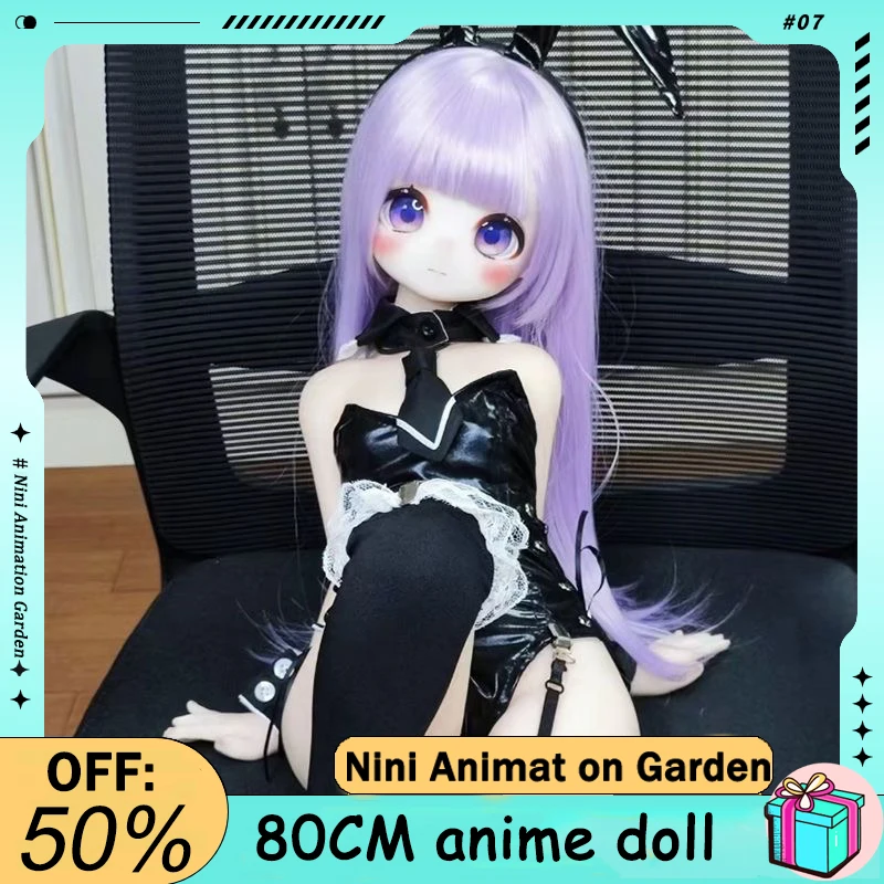 

Purple long hair 85cm anime beauty BJD doll action number controllable joint adjustment doll, high-quality men's figurine gift