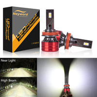 2Pcs Car Headlight H4 H7 LED H11 9005 9006 H1 Auto Bulbs 160W 24000LM Light Lamp 6000K 12V Led Headlight Bulbs