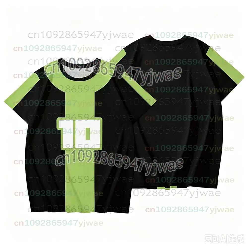Amerikanische Anime Omnitrix Ben10 Cosplay T-Shirts 3D Ben Tennyson Druck Kinder Cartoon T-Shirt Sommer Erwachsene Harajuku Kurzarm Y2k Oberteile – Detail 10