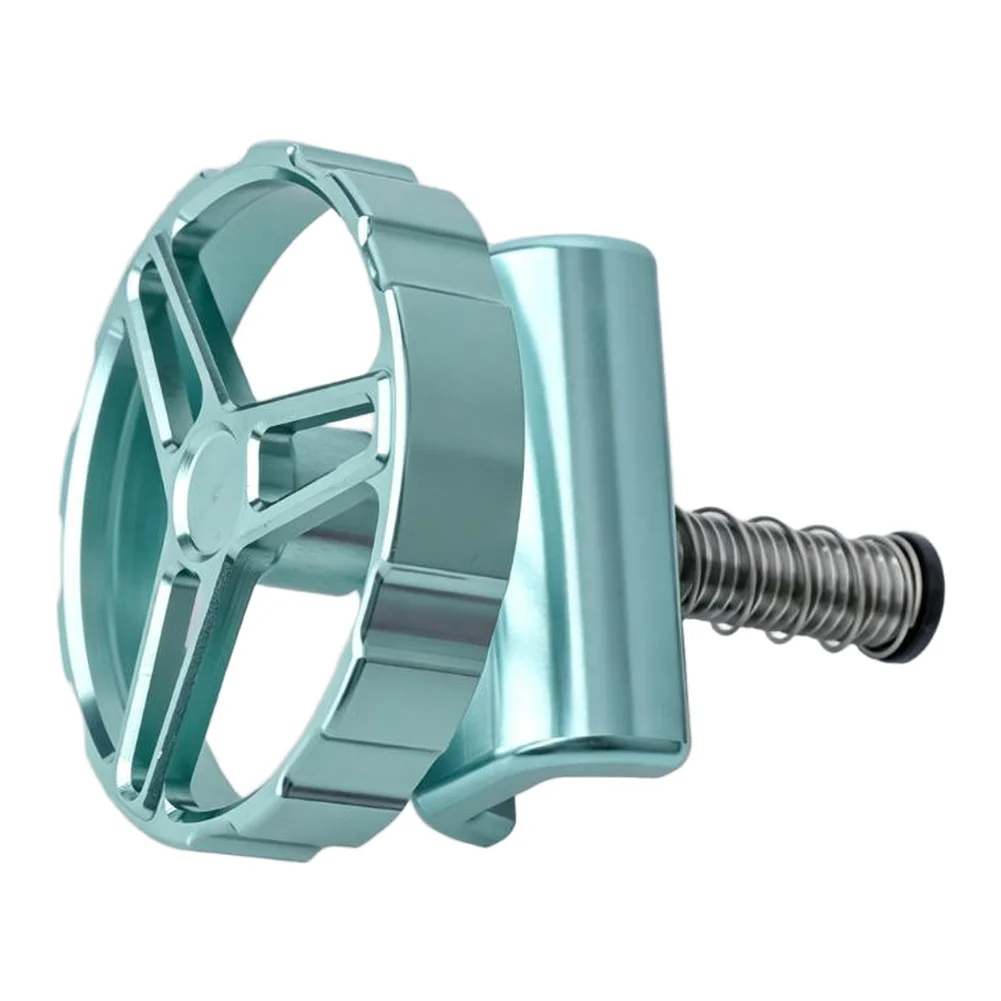 Lightweight Metal Folding Buckle for Bikes C Shape Design Twist Lock Mechanism Compatible with Folding Frame Systems