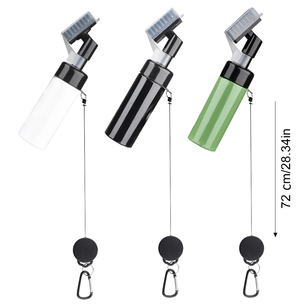 فرشاة تنظيف احترافية لنادي الجولف مع خزان مياه مانع للتسرب، أداة تنظيف أخدود الجولف مع ملحقات جولف لزجاجة الضغط #6