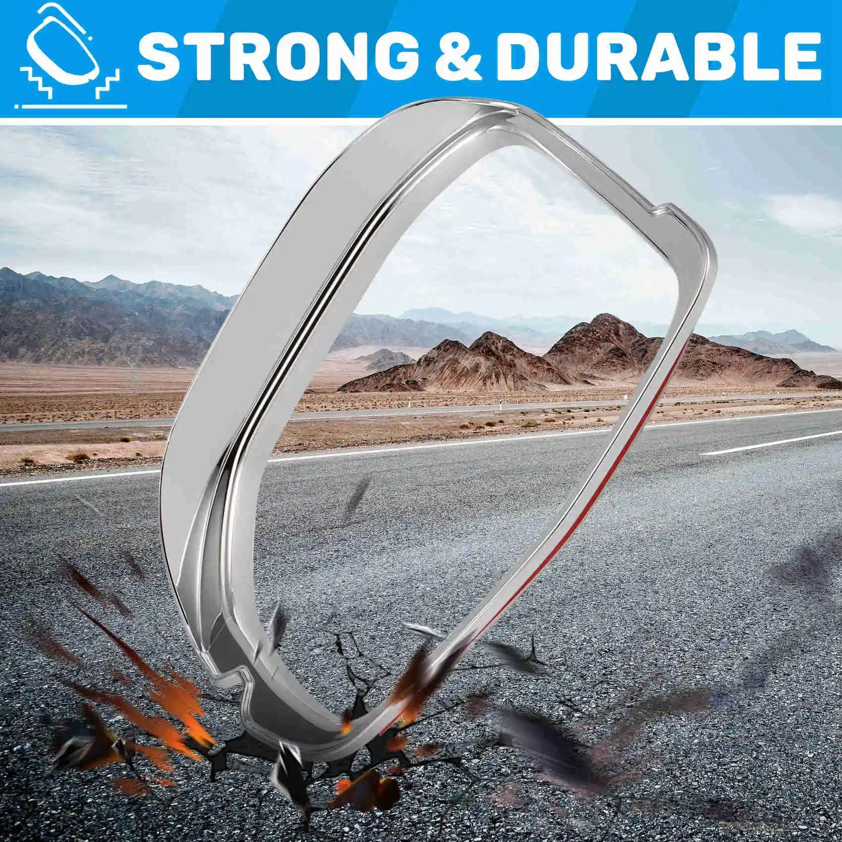 

Car Styling Rearview Mirror Eyebrow Cover Trim Rain Shade Cover For Honda HRV HR-V XRV XR-V 2022 2023-A61E