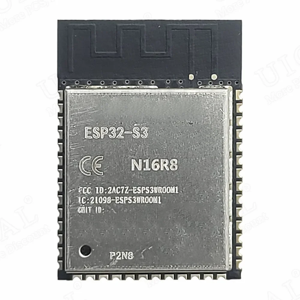 ESP32 S3 N16R8 2.4G Wifi BT Module 32-Bit Dual-Core Low Power 8MB PSRAM 16MB Flash ESP32-S3-1