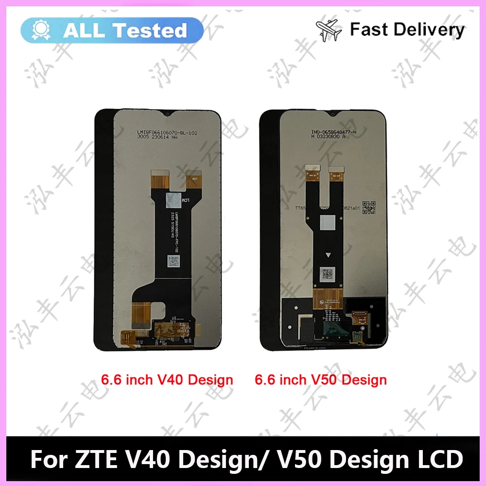 

Tested New 6.6'' For ZTE Blade V40 8046 Design LCD Display Screen Sensor Touch Panel For ZTE Blade V50 Design 4G lcd Display